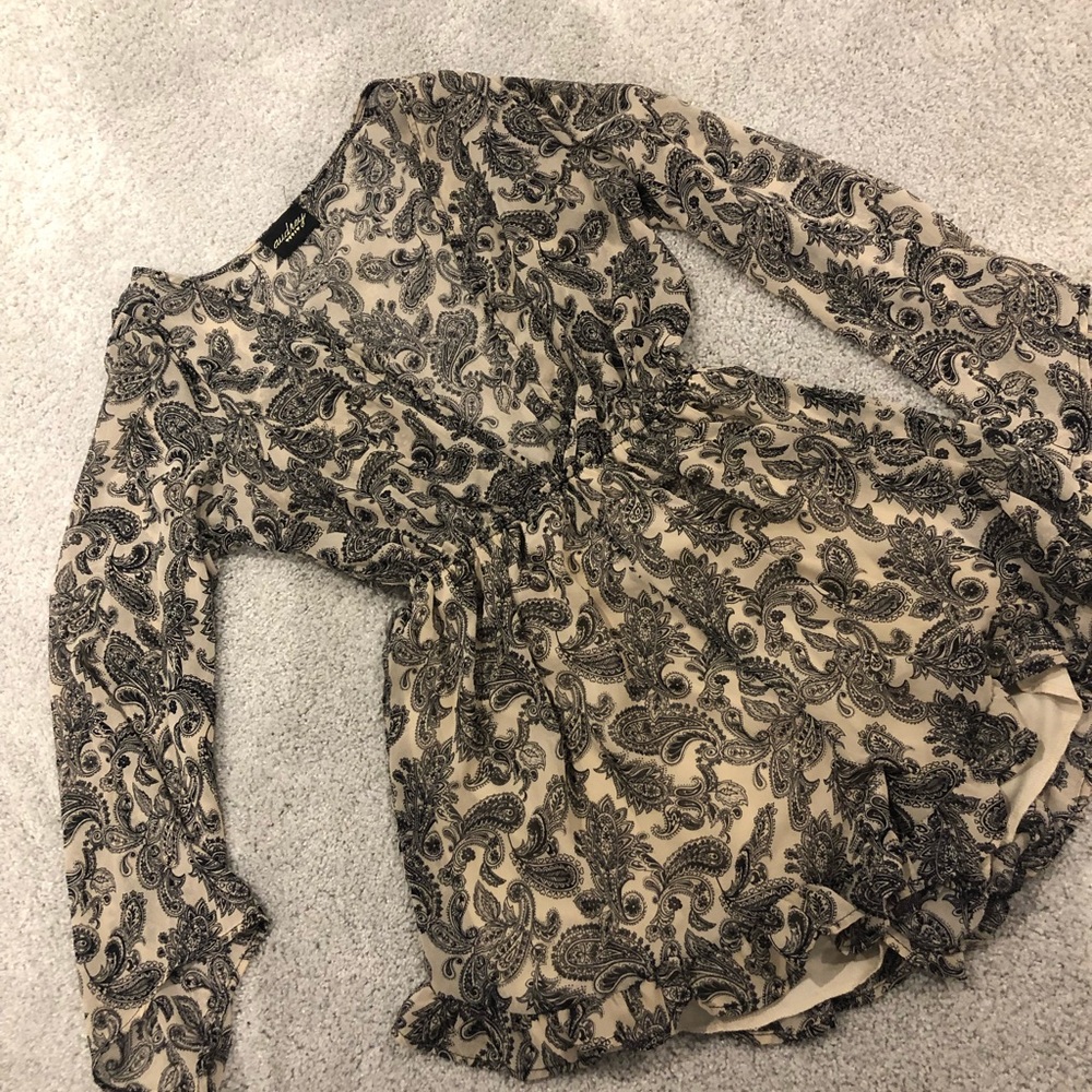 argyle romper